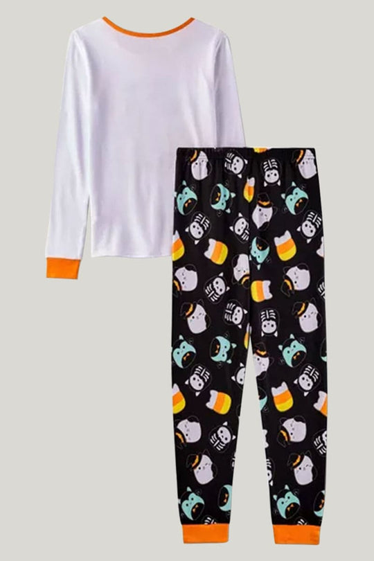 Children'S Halloween Pajamas 2-Piece Set, Bamboo Fiber Halloween Pajamas Set Customization And Wholesale Manufacturer