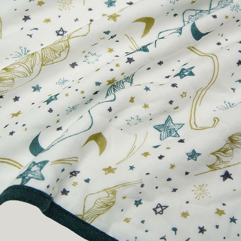 Skin-Friendly Pure Cotton Newborn Blanket Swaddle, Natural Bamboo Viscose Muslin Baby Wrap-2311290432