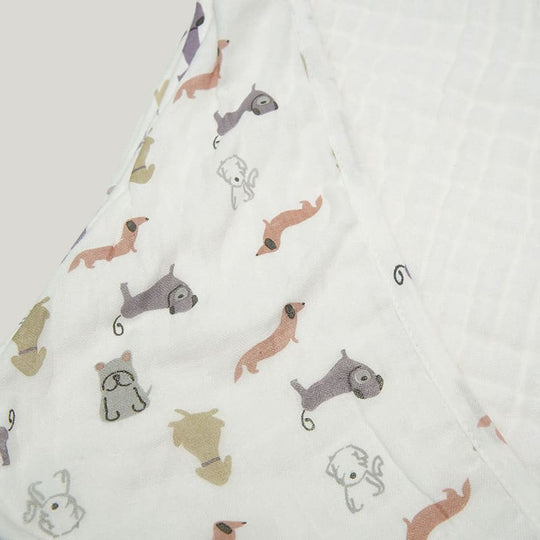 Skin-Friendly Pure Cotton Newborn Blanket Swaddle, Pure Cotton Yarn Baby Wrap-2311290433