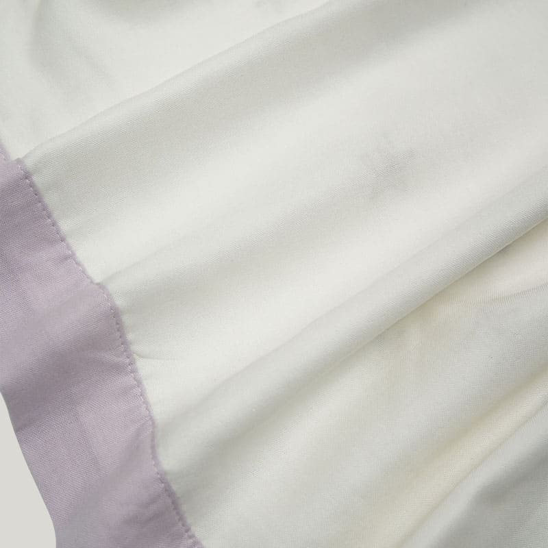 Soft And Breathable Bamboo Viscose Newborn Blanket Swaddle, Border Design Natural Bamboo Viscose MuslinFabric-2311290434