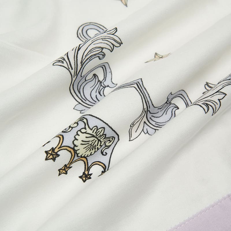 Soft And Breathable Bamboo Viscose Newborn Blanket Swaddle, Border Design Natural Bamboo Viscose MuslinFabric-2311290434