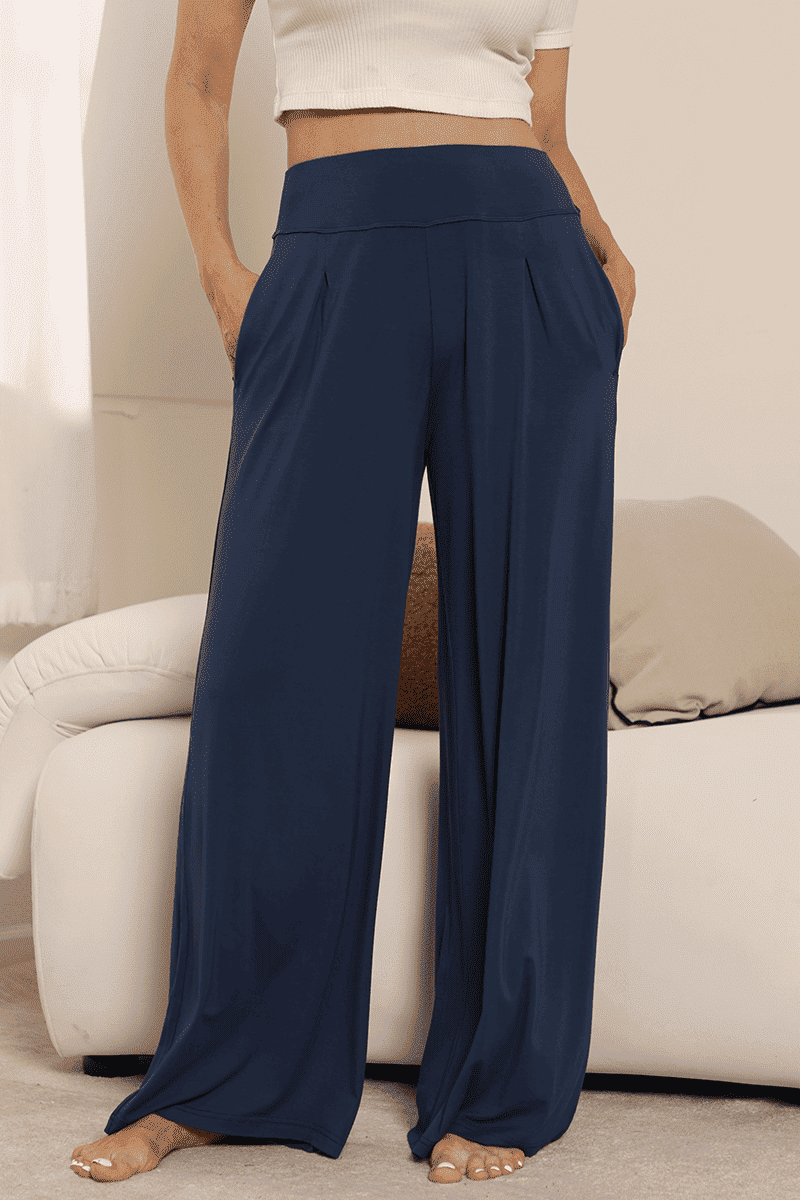 Ladies' Bamboo Straight-Leg Pajama Bottoms