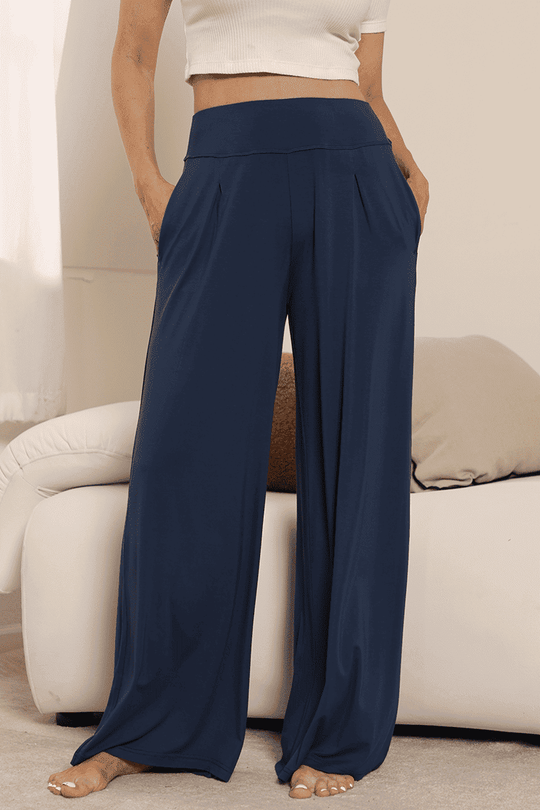 Ladies' Bamboo Straight-Leg Pajama Bottoms