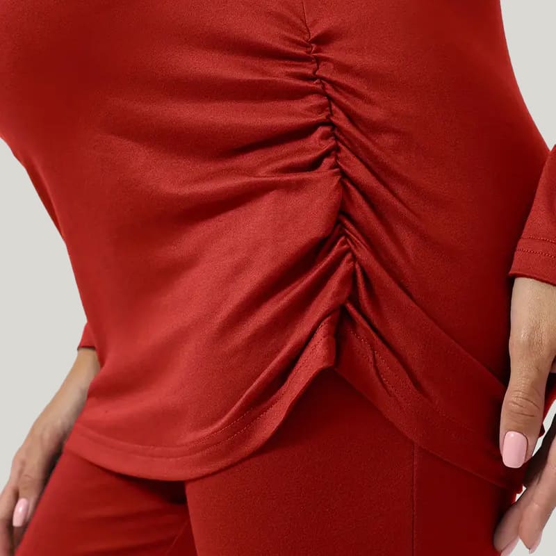 Skin-Friendly Soft Bamboo Fiber Maternity Pajamas Set