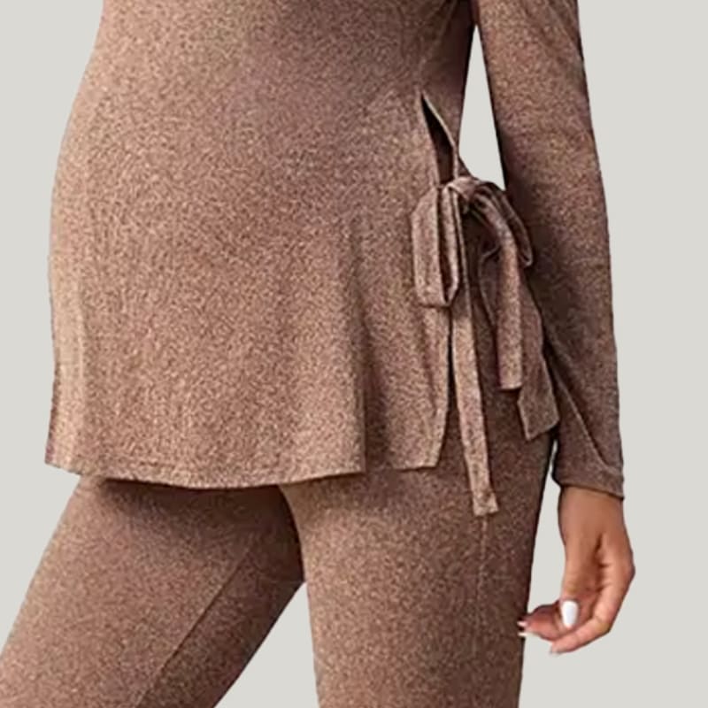 Soft And Comfortable Breathable Nursing & Maternity Pajamas Set