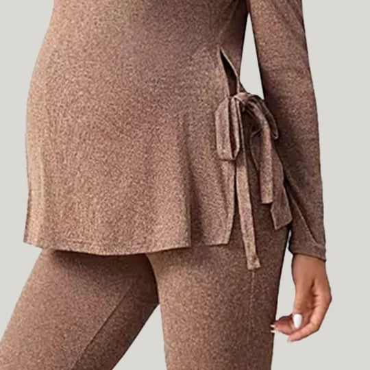 Soft And Comfortable Breathable Nursing & Maternity Pajamas Set