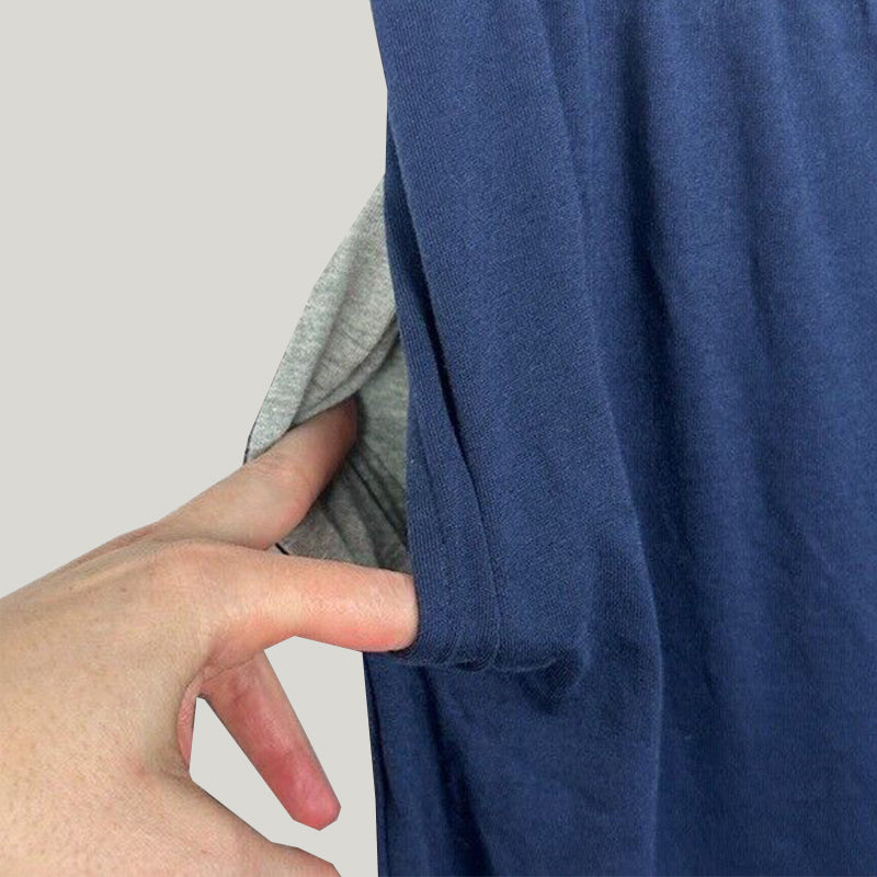 Soft And Comfortable Men'S Long Pajama Pants With Drawstring And Pocket Bamboo Fiber Pajama Pants