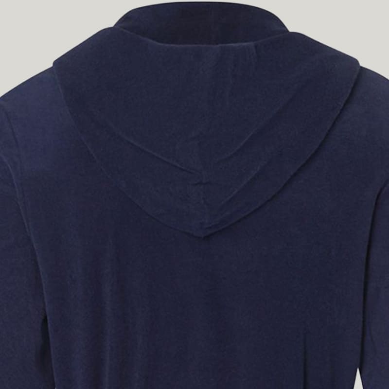 Bamboo Fiber Hooded Men'S Robes