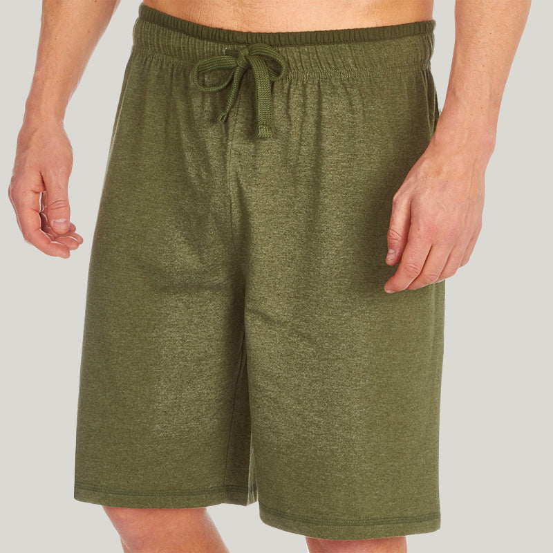 Men'S Pure Cotton V-Neck Home Clothes Set, Comfortable And Breathable Short-Sleeved Shorts Sleepwear Set