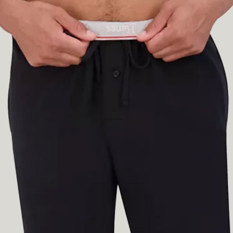 Men'S Long-Sleeved Trousers Pajama Set, Comfortable And Breathable Men'S Bamboo Fiber Sleepwear Set