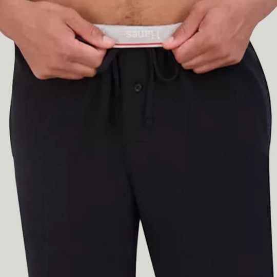 Men'S Long-Sleeved Trousers Pajama Set, Comfortable And Breathable Men'S Bamboo Fiber Sleepwear Set