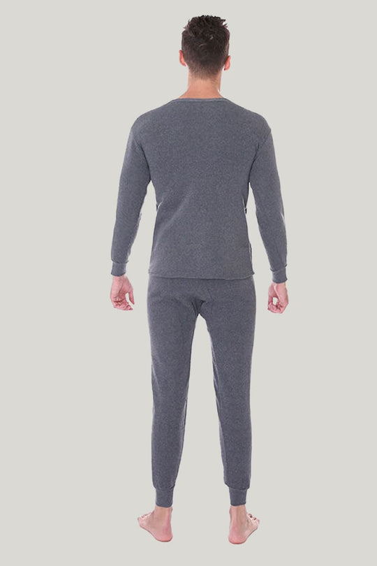 Soft And Breathable Men'S Slim PJ Tops, Bamboo Fiber Casual Nightshirts