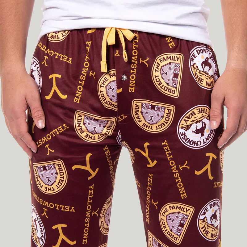 Soft And Comfortable Men'S Button Long Pajama Pants With Drawstring And Pocket Casual Pajama Pants
