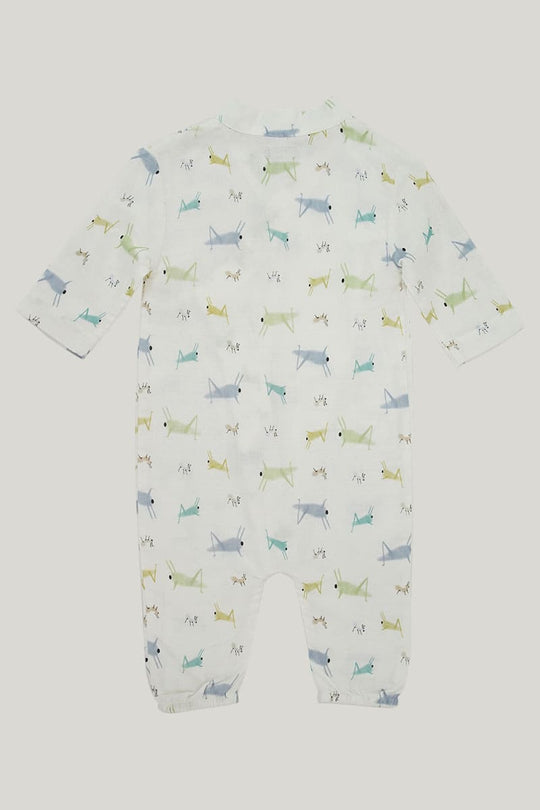 Muslin Bamboo Cotton Baby Rompers Design And Production Factory-2313810197