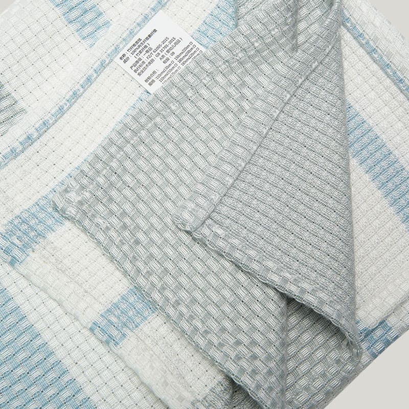 Comfortable And Breathable Waffle Throw Blankets-2411820020