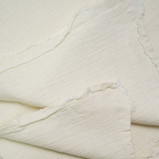 Skin-Friendly Pure Cotton Waffle Muslin Swaddle Blankets, Plain Natural Bamboo Viscose Baby Wrap-2411820021-1