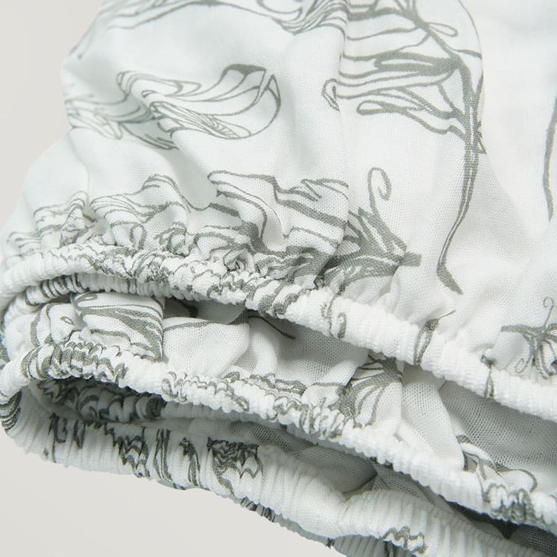 Newborn Bed Sheet, Breathable And Antibacterial Natural Bamboo Viscose Muslin Bed Sheet-2311290429
