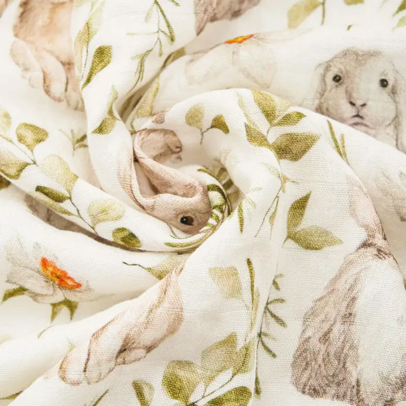 Warm And Pilling-resistant Newborn Organic Cotton Swaddle Comfy Cotton Gauze Blanket Customizable
