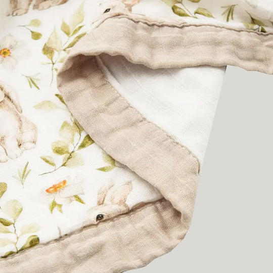 Warm And Pilling-resistant Newborn Organic Cotton Swaddle Comfy Cotton Gauze Blanket Customizable