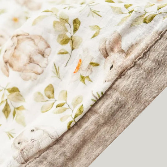 Warm And Pilling-resistant Newborn Organic Cotton Swaddle Comfy Cotton Gauze Blanket Customizable