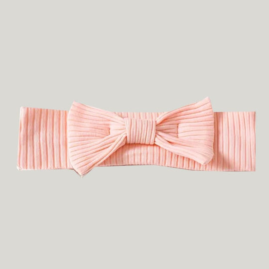 Newborn Solid Color Pure Cotton Newborn Knotted Gown Sleepwear Bag With Bean Hat
