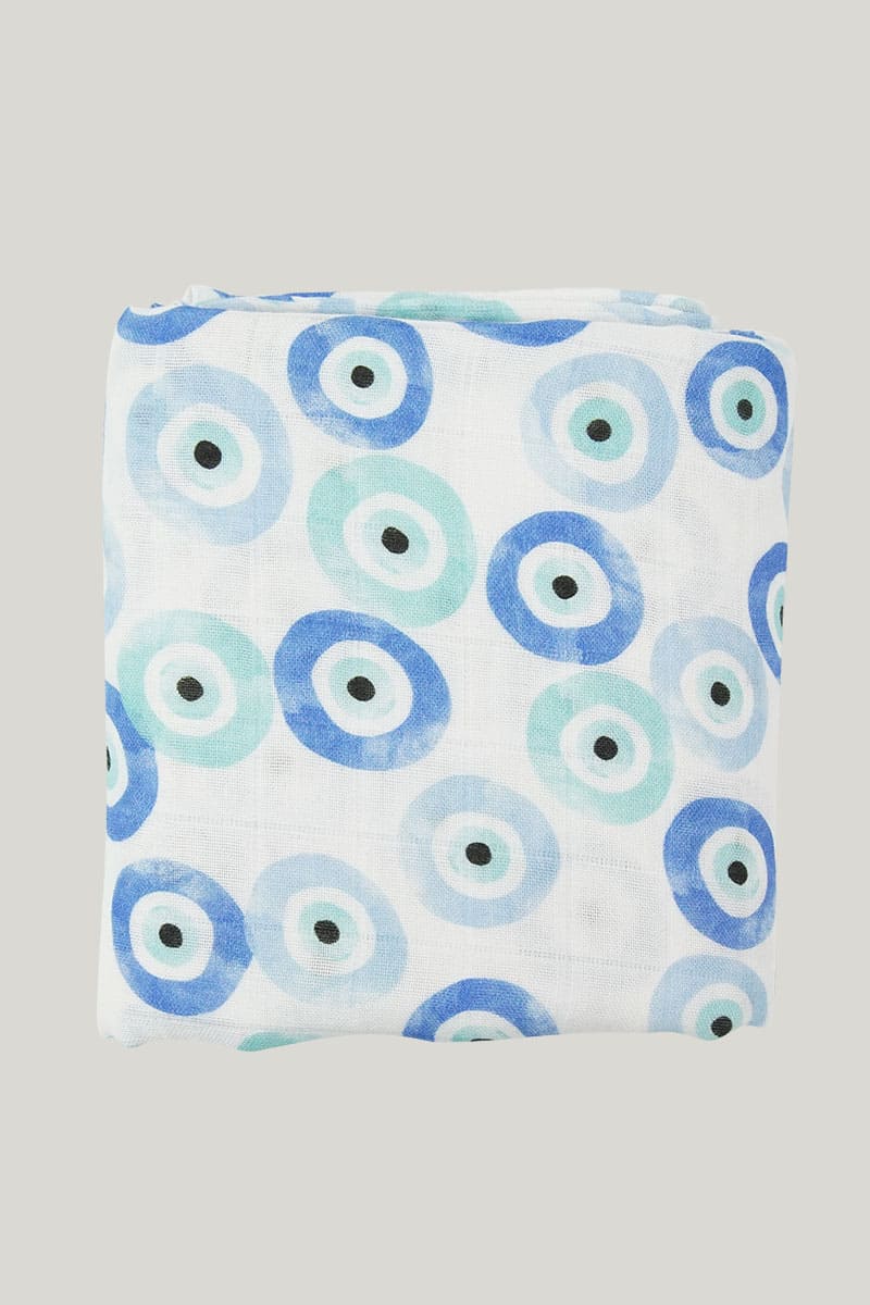 Skin-Friendly Pure Cotton Newborn Blanket Swaddle, Antibacterial Natural Bamboo Viscose Muslin Weave Baby Wrap-2311820227