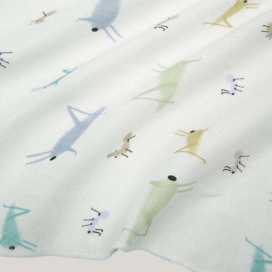 Skin-Friendly Pure Cotton Newborn Blanket Swaddle, Antibacterial Natural Bamboo Viscose Muslin Baby Wrap-2311290438-3
