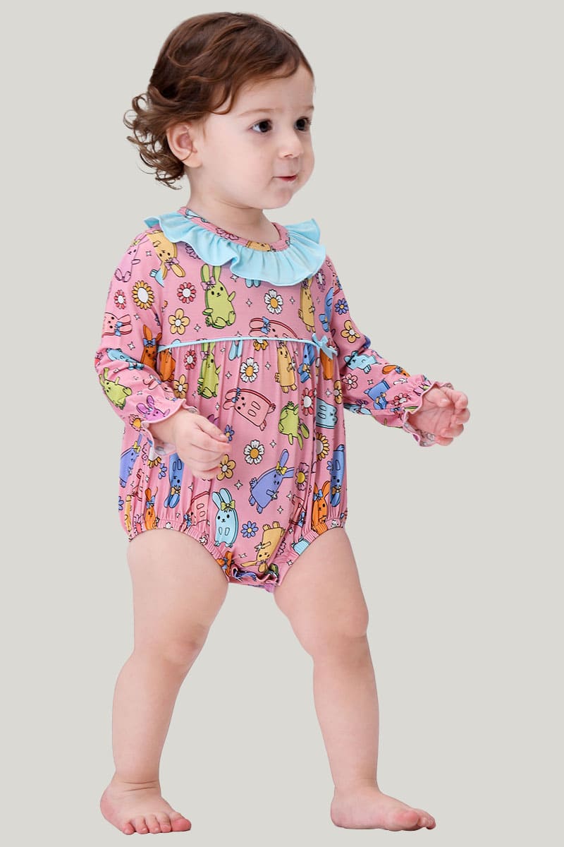 Newborn&Toddler Long-Sleeved Bodysuit Custom and Wholesale-2416520220