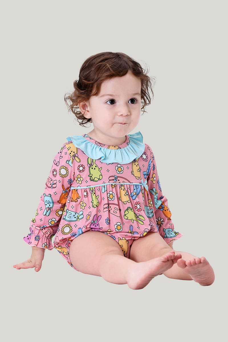 Newborn&Toddler Long-Sleeved Bodysuit Custom and Wholesale-2416520220
