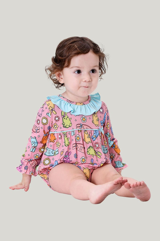 Newborn&Toddler Long-Sleeved Bodysuit Custom and Wholesale-2416520220