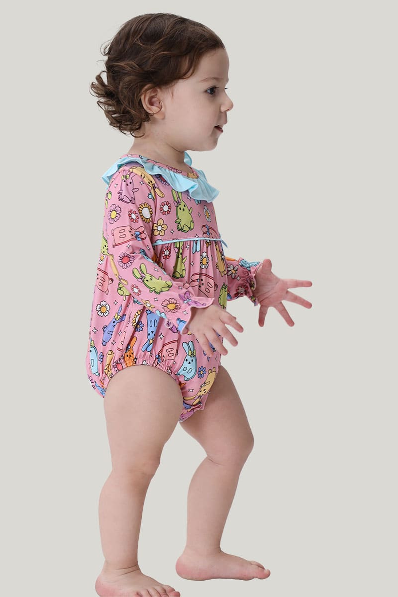 Newborn&Toddler Long-Sleeved Bodysuit Custom and Wholesale-2416520220
