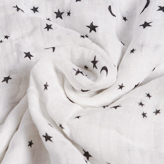 Organic Cotton Swaddle Blanket Comfy Muslin Wraps