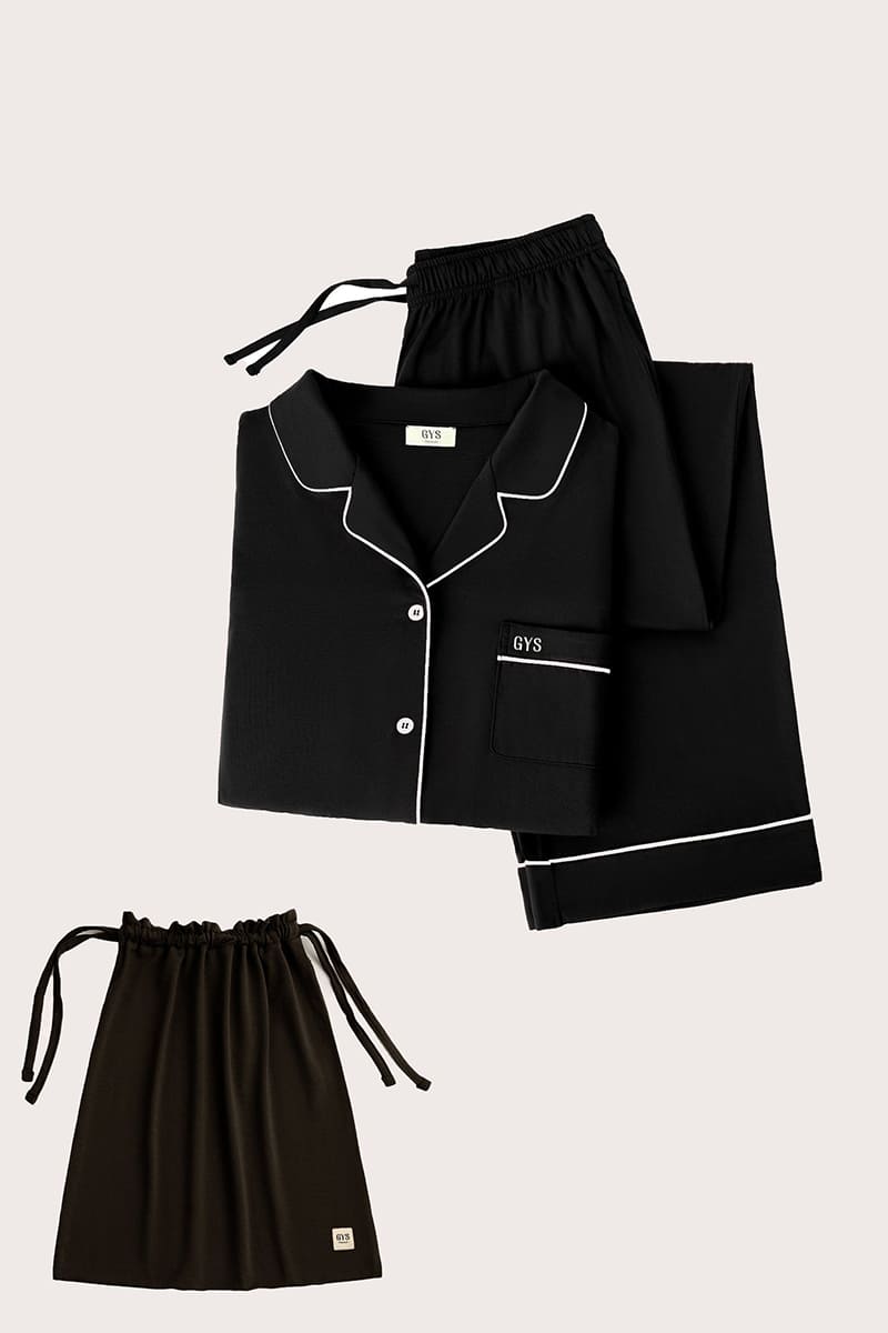 Piped Pajama Sets In Bulk,Custom Nighty Supplier