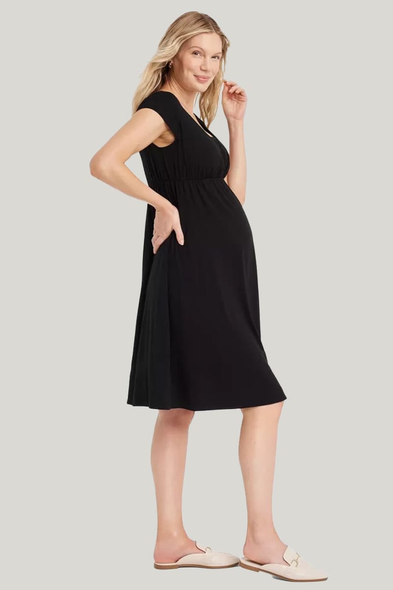 Soft And Comfortable Breathable Maternity Dress Postpartum Gowns