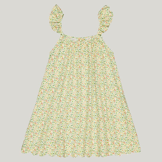 Private Label Girls Cotton Lounge Dress, Kids Printed Pajamas Wholesale Factory