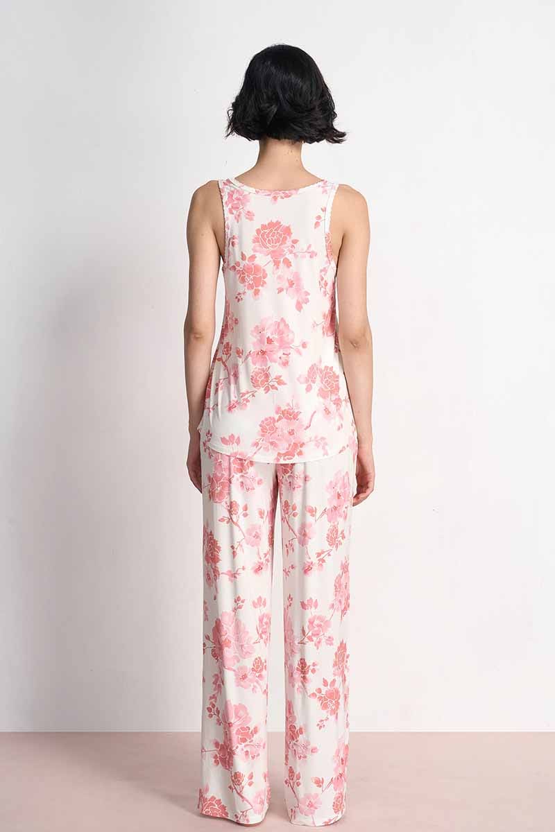 Printed Tank Pj Sets Manufacturing, Custom Striped Pajama Sets Manufacturer