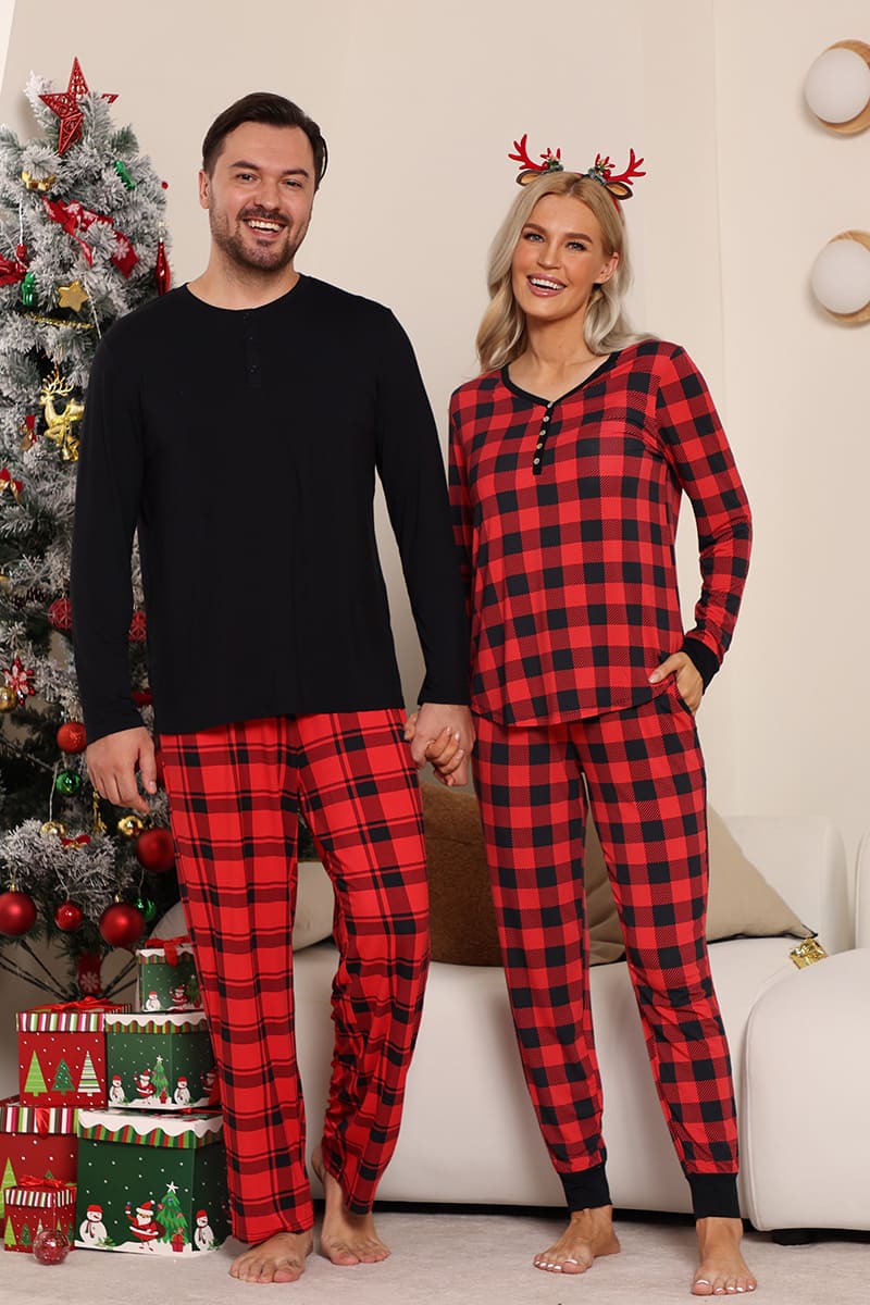 Bamboo Family Christmas Pajama Set