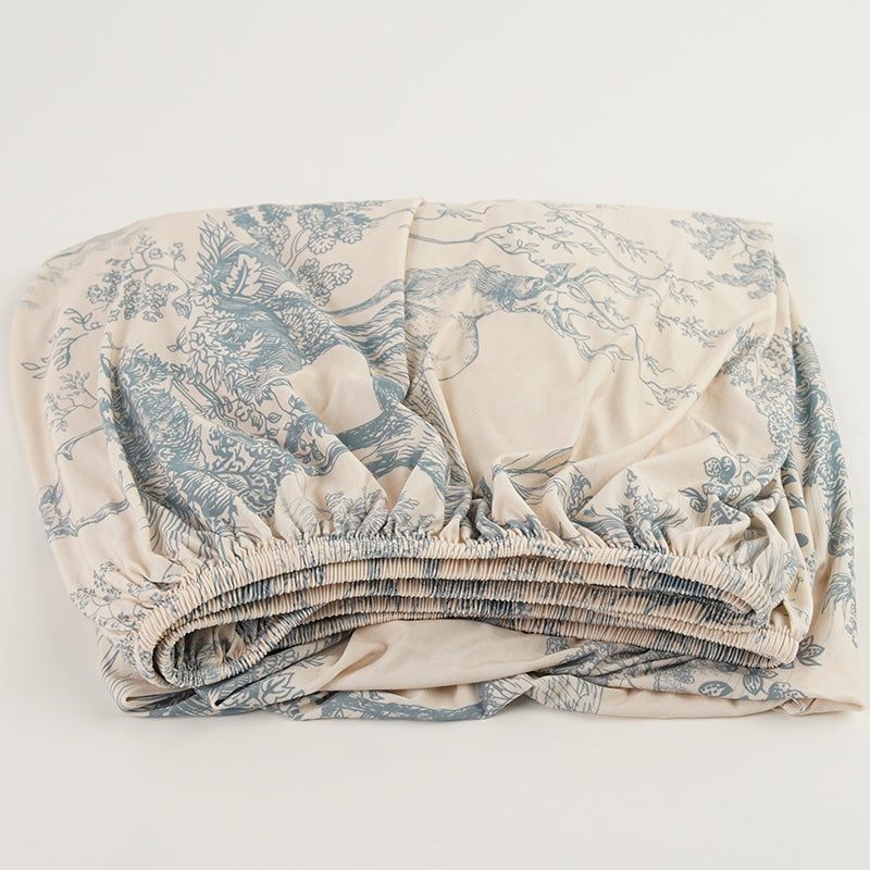 Private Label Bamboo Kids' Knitted Fitted Sheets