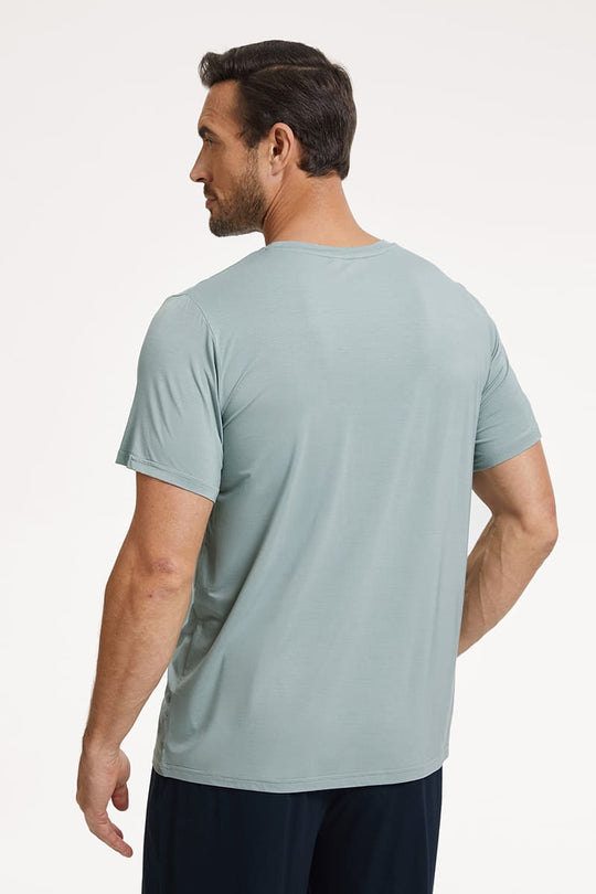 Private Label Bamboo T-Shirt,Bulk Lyocell Tee Supplier