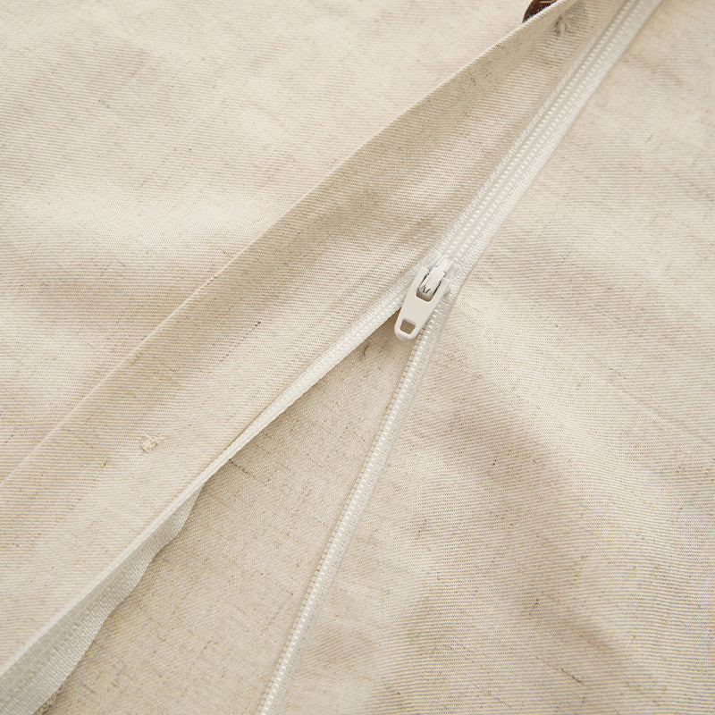 Private Label Bamboo Woven Linen Pillowcases-2517190040