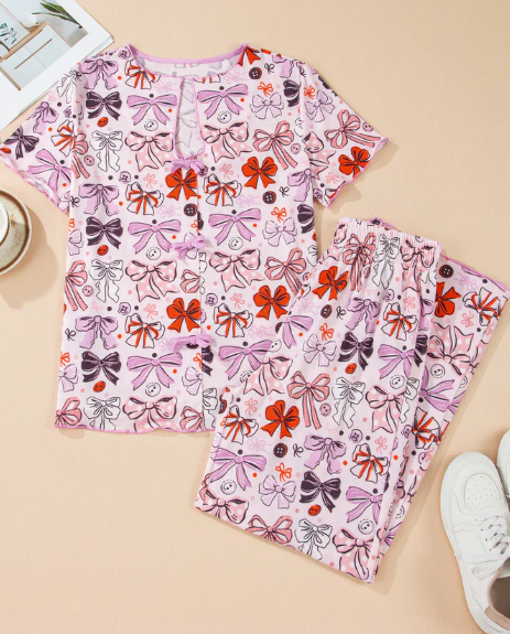 Private Label Christmas Pajama Set, Sweet Girls&