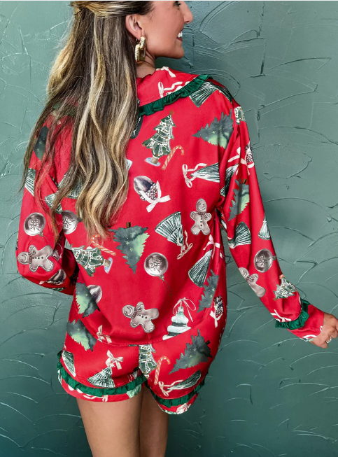 Private Label Christmas Pajama Sets, Sweet Girls&