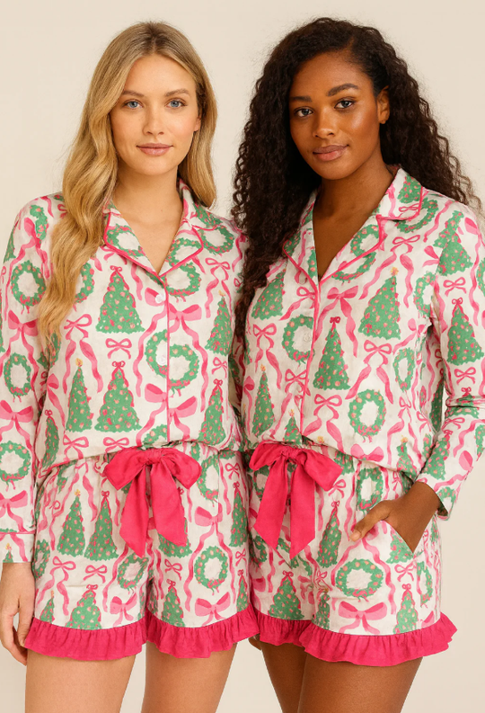 Private Label Christmas Pajama Sets, Sweet Girls&