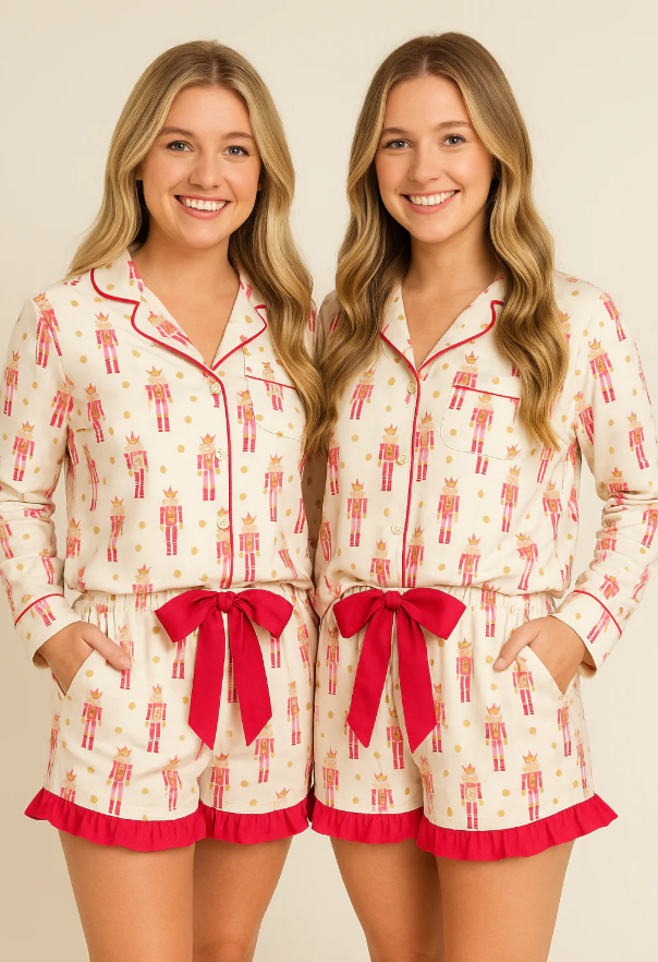 Private Label Christmas Pajama Sets, Sweet Girls&
