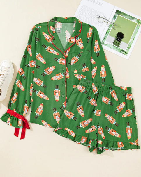Private Label Piping Pajama Sets Supplier, Custom Checkerboard Pajama Sets