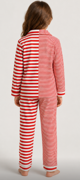 Private Label Striped Pajama Sets, Christmas Family Pajama Sets