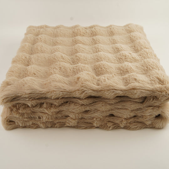 Private Label Waffle Knitted Blankets-2517190027