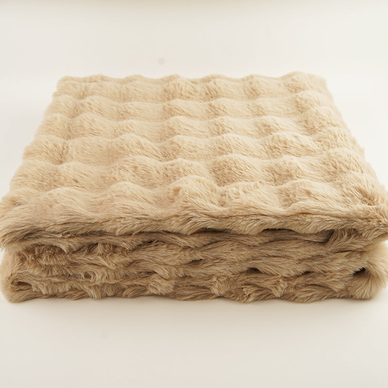 Private Label Waffle Knitted Blankets