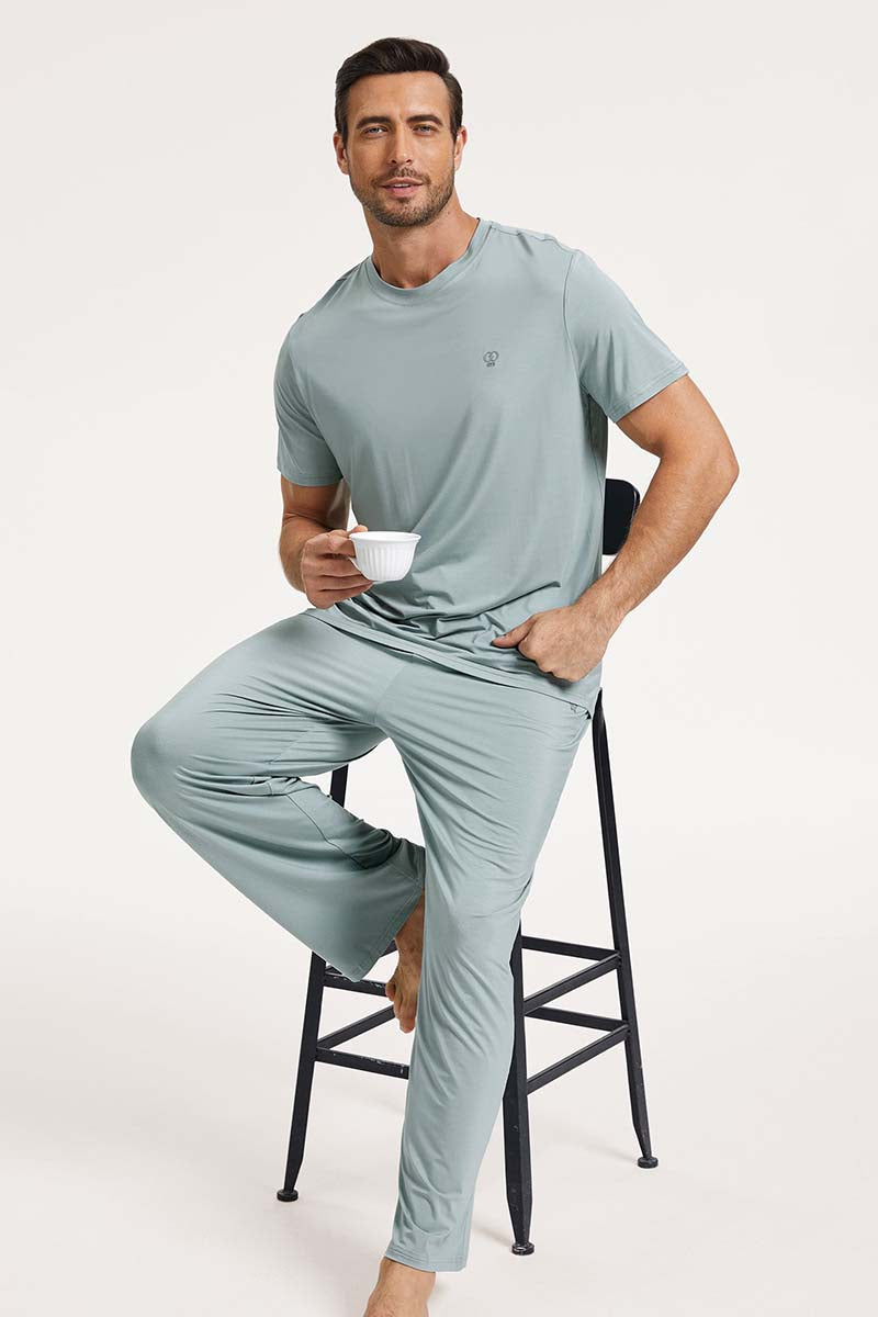 Private Label Bamboo Pyjama,Bulk Lyocell Pj Sets Manufacturer