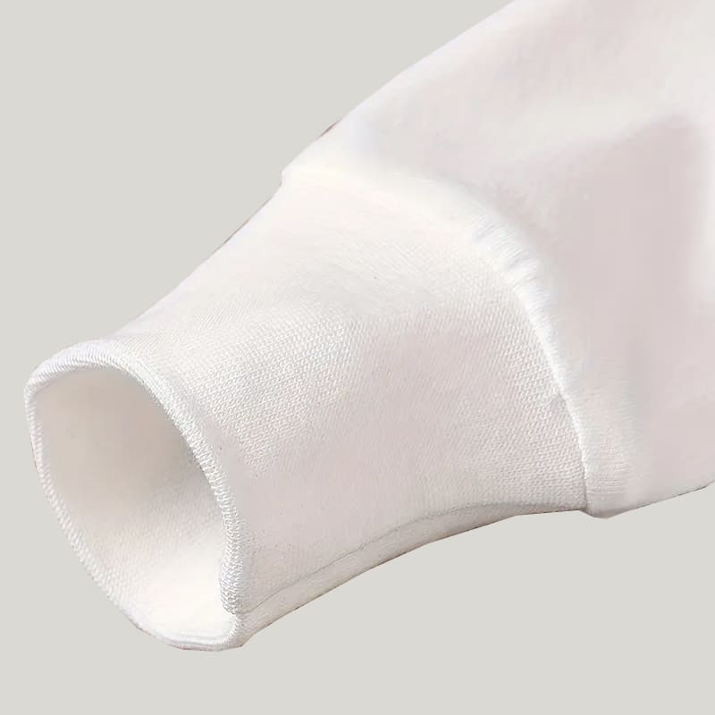 Comfortable Breathable Knotted Gown Pure Cotton Newborn Sleeping Bag With Bean Hat